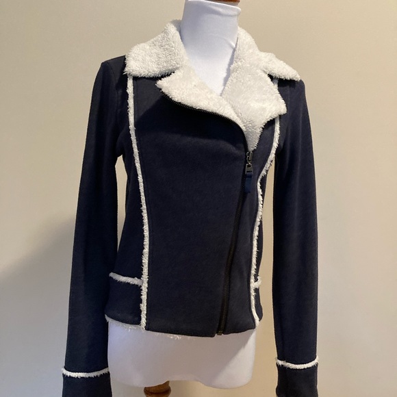 Splendid Knit Moto Jacket - Picture 12 of 12